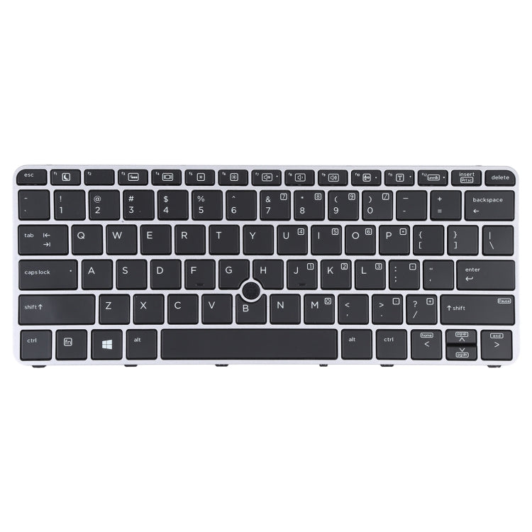 HP EliteBook 820 G3 US Version Backlit Keyboard with Pointing Device (Silver) - Replacement Part