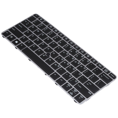 HP EliteBook 820 G3 US Version Backlit Keyboard with Pointing Device (Silver) - Replacement Part
