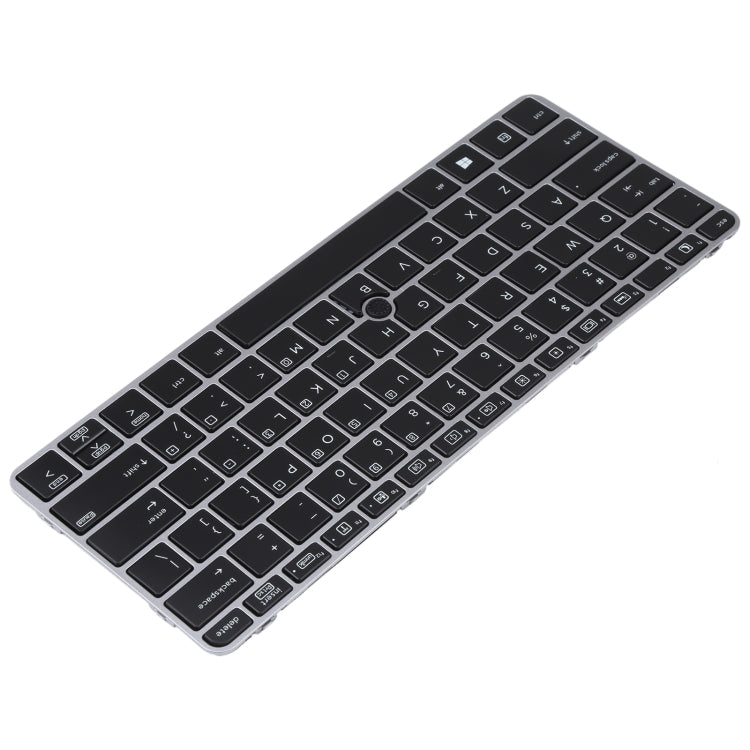 HP EliteBook 820 G3 US Version Backlit Keyboard with Pointing Device (Silver) - Replacement Part