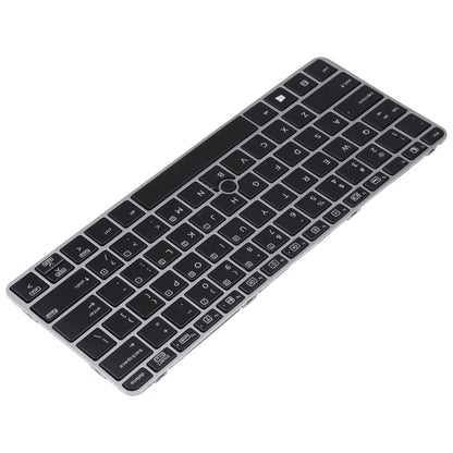 HP EliteBook 820 G3 US Version Backlit Keyboard with Pointing Device (Silver) - Replacement Part