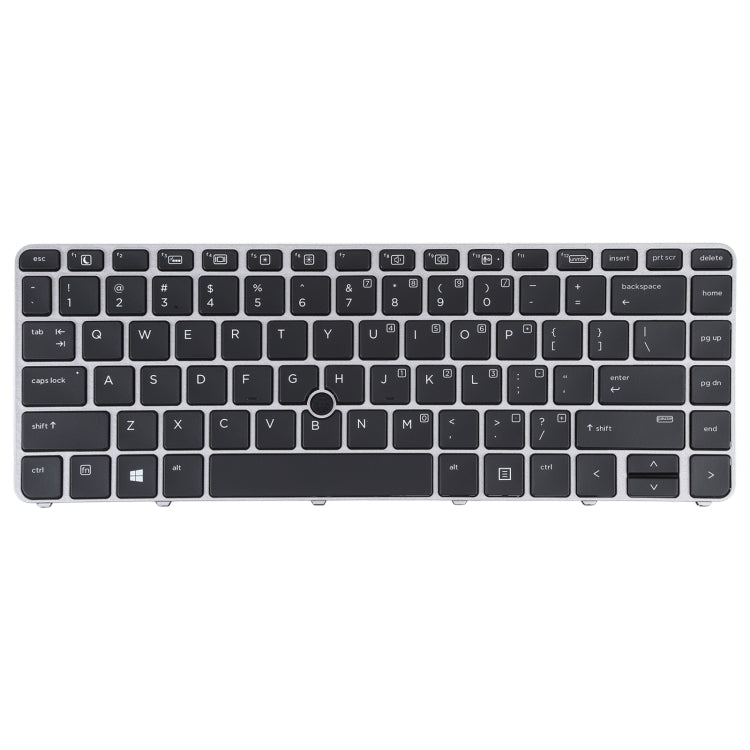 HP EliteBook 840 G3 US Version Keyboard (Silver) with Backlight & Pointing - Replacement Part, Checked Condition