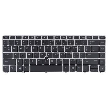 HP EliteBook 840 G3 US Version Keyboard (Silver) with Backlight & Pointing - Replacement Part, Checked Condition