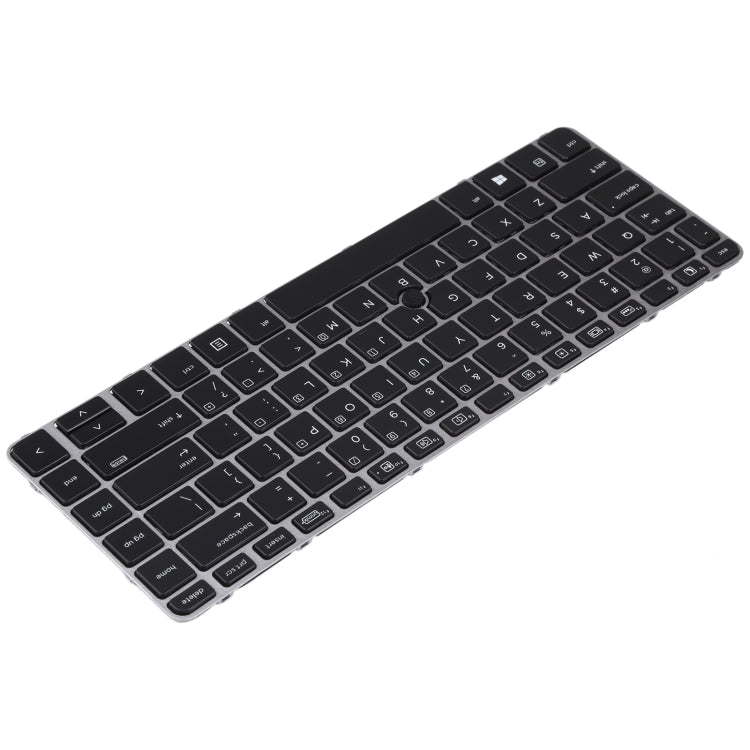 HP EliteBook 840 G3 US Version Keyboard (Silver) with Backlight & Pointing - Replacement Part, Checked Condition