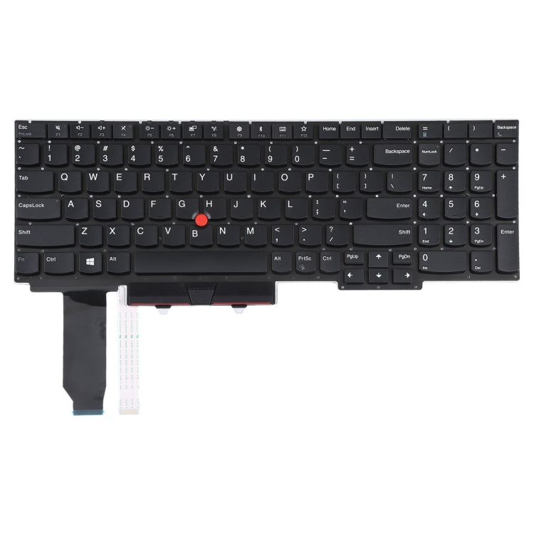 Lenovo ThinkPad E15 Gen 2 US Version Keyboard with Pointing Function (Black) - Replacement Part, Checked Quality
