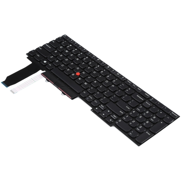 Lenovo ThinkPad E15 Gen 2 US Version Keyboard with Pointing Function (Black) - Replacement Part, Checked Quality