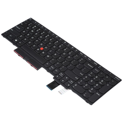 Lenovo ThinkPad T570/T580 US Version Keyboard with Pointing Function (Black) - Replacement Part