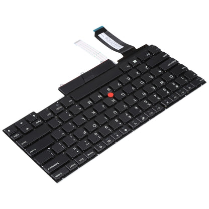 US Version Keyboard with Pointing Function for Lenovo ThinkPad E14 Gen 1/Gen 2 (Black) - Replacement Part