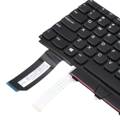 US Version Keyboard with Pointing Function for Lenovo ThinkPad E14 Gen 1/Gen 2 (Black) - Replacement Part