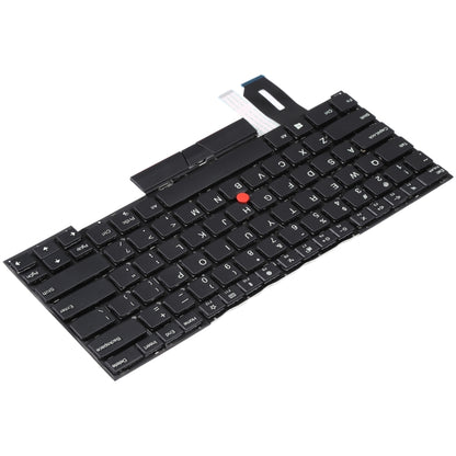 US Version Keyboard with Pointing Function for Lenovo ThinkPad T490S - Replacement Part (Black)