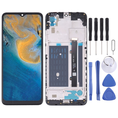 OEM LCD Screen & Digitizer Full Assembly with Frame for ZTE Blade A51 - Replacement Part