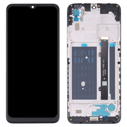 OEM LCD Screen & Digitizer Full Assembly with Frame for ZTE Blade A51 - Replacement Part