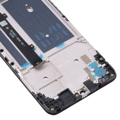 OEM LCD Screen & Digitizer Full Assembly with Frame for ZTE Blade A51 - Replacement Part