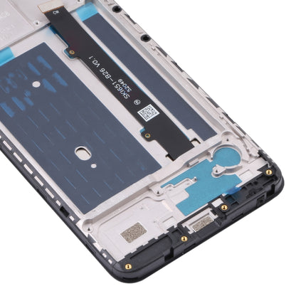 OEM LCD Screen & Digitizer Full Assembly with Frame for ZTE Blade A51 - Replacement Part