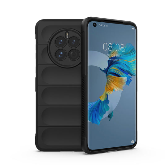 Huawei Mate 50 Magic Shield TPU + Flannel Phone Case - Stylish, Durable, and Lightweight Protection