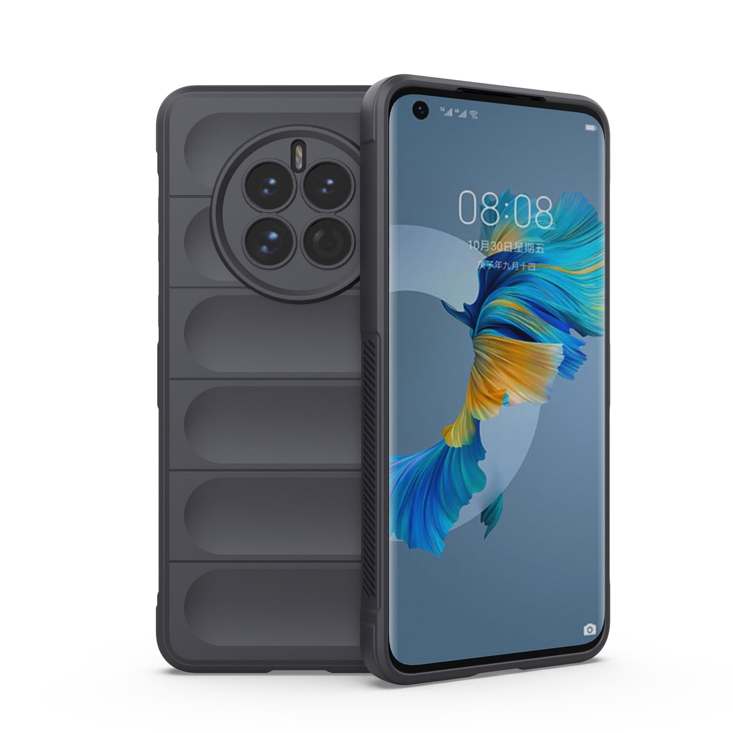 Huawei Mate 50 Magic Shield TPU + Flannel Phone Case - Stylish, Durable, and Lightweight Protection