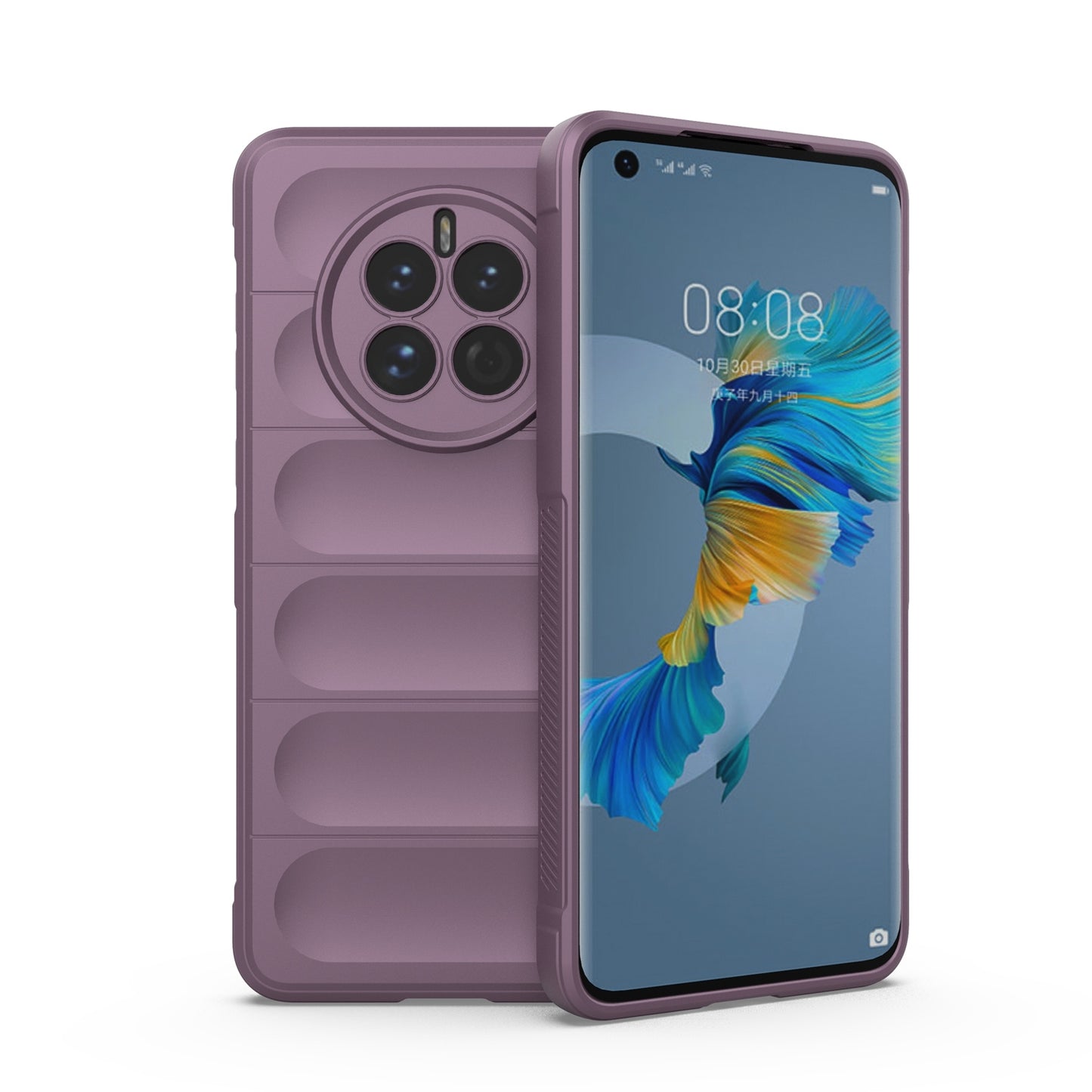 Huawei Mate 50 Magic Shield TPU + Flannel Phone Case - Stylish, Durable, and Lightweight Protection