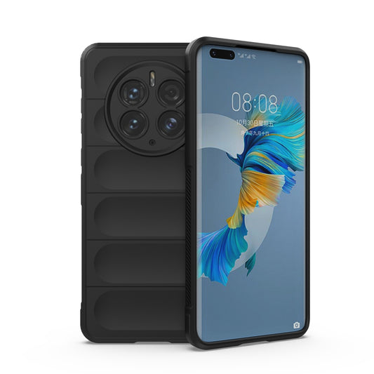 Huawei Mate 50 Pro Magic Shield TPU + Flannel Phone Case - Stylish, Durable, and Lightweight Protection