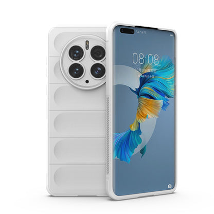 Huawei Mate 50 Pro Magic Shield TPU + Flannel Phone Case - Stylish, Durable, and Lightweight Protection