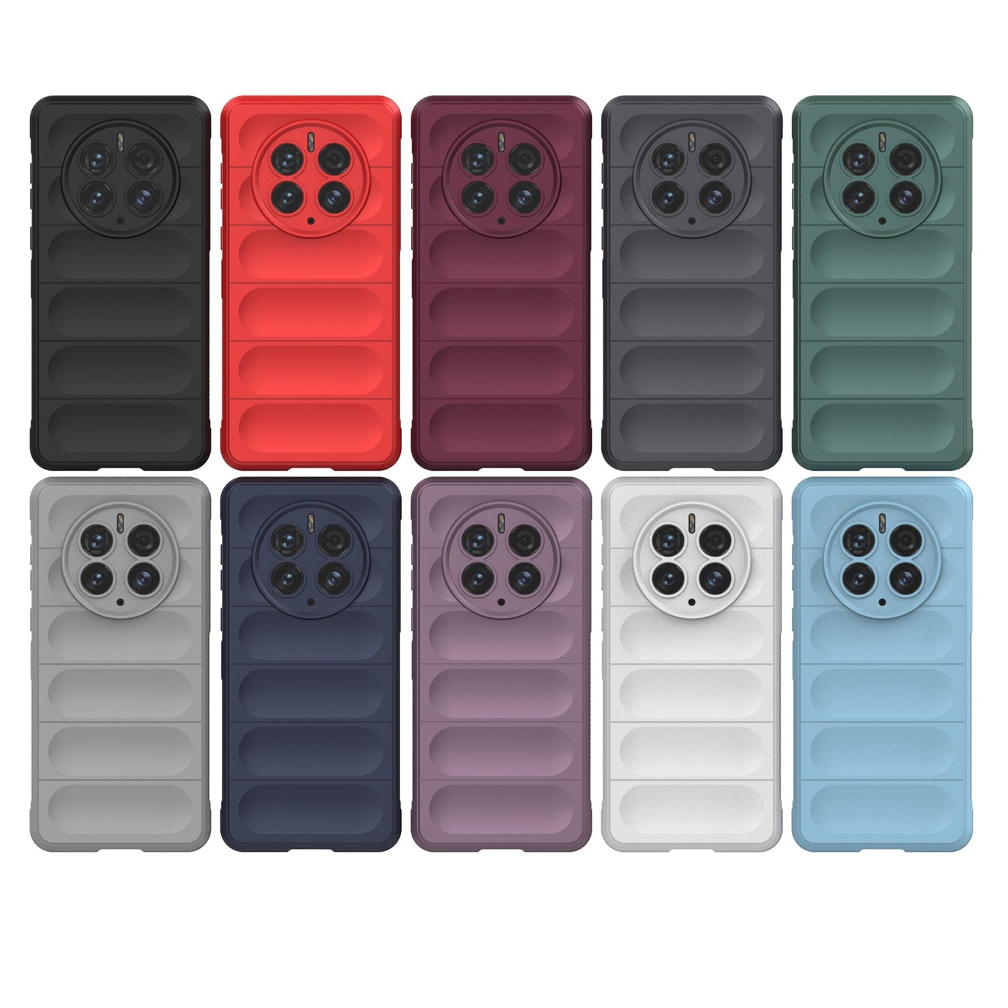 Huawei Mate 50 Pro Magic Shield TPU + Flannel Phone Case - Stylish, Durable, and Lightweight Protection