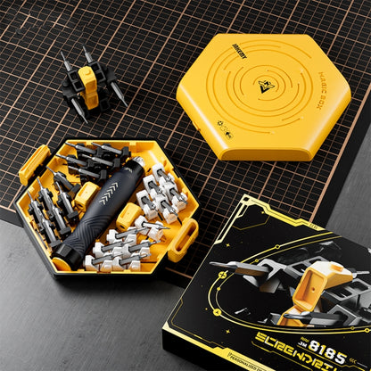 JAKEMY JM-8185 69-in-1 Multi-Function Screwdriver Tool Set with Assemblable Blocks & Unique Design