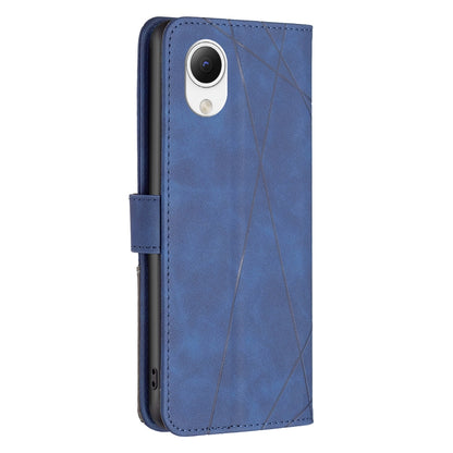 Samsung Galaxy A23e 5G Rhombus Texture Leather Phone Case with Magnetic Buckle and Card Holder