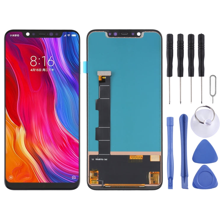 Xiaomi Mi 8 TFT LCD Screen with Digitizer Full Assembly - Replacement Touch Display Unit