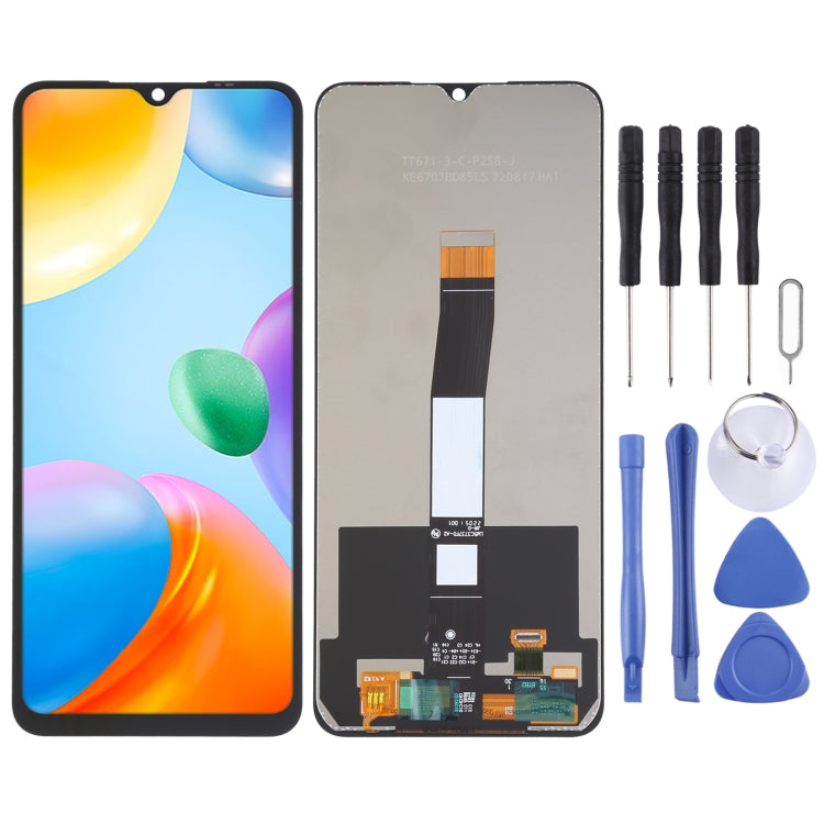 TFT LCD Screen & Digitizer Assembly for Xiaomi Redmi 10C/Redmi 10 India/Poco C40 - Full Replacement Unit