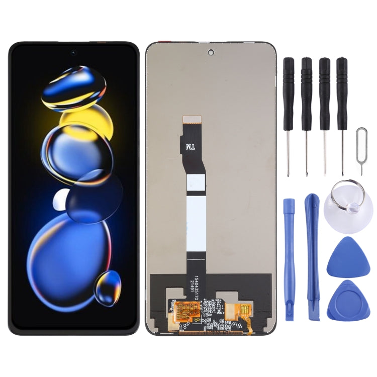 TFT LCD Screen & Digitizer Full Assembly for Xiaomi Redmi Note 11T Pro/Pro+/K50i - Replacement Part
