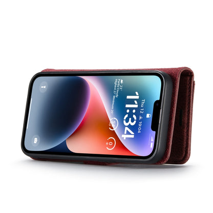iPhone 14 Leather Wallet Case - Detachable & Magnetic - Card Slots
