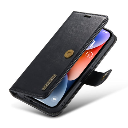 iPhone 14 Leather Wallet Case - Detachable & Magnetic - Card Slots