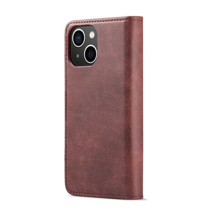 iPhone 14 Plus Leather Wallet Case - Detachable & Magnetic - Card Slots