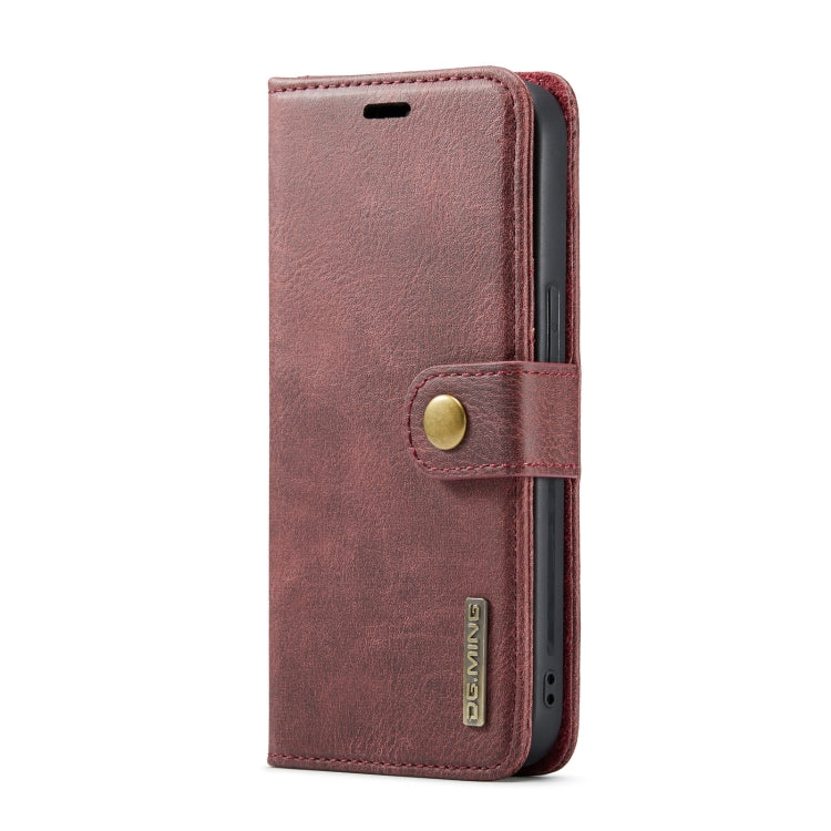 iPhone 14 Pro Max Leather Wallet Case - Detachable & Magnetic - Card Slots