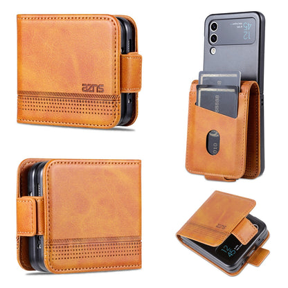 Samsung Galaxy Z Flip3 5G Leather Wallet Case with Card Holder & Magnetic Closure