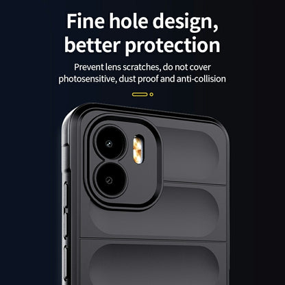 Xiaomi Redmi A1 4G Global Magic Shield TPU + Flannel Phone Case - Stylish, Durable, and Lightweight Protection