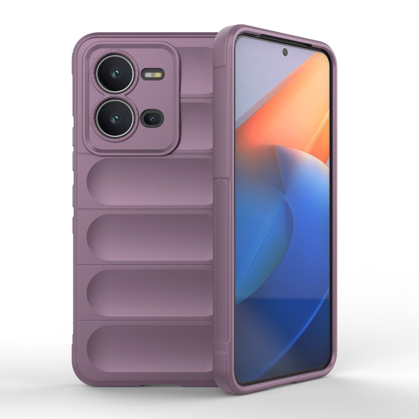 vivo V25 5G Global Magic Shield TPU + Flannel Phone Case - Stylish, Durable, and Lightweight Protection