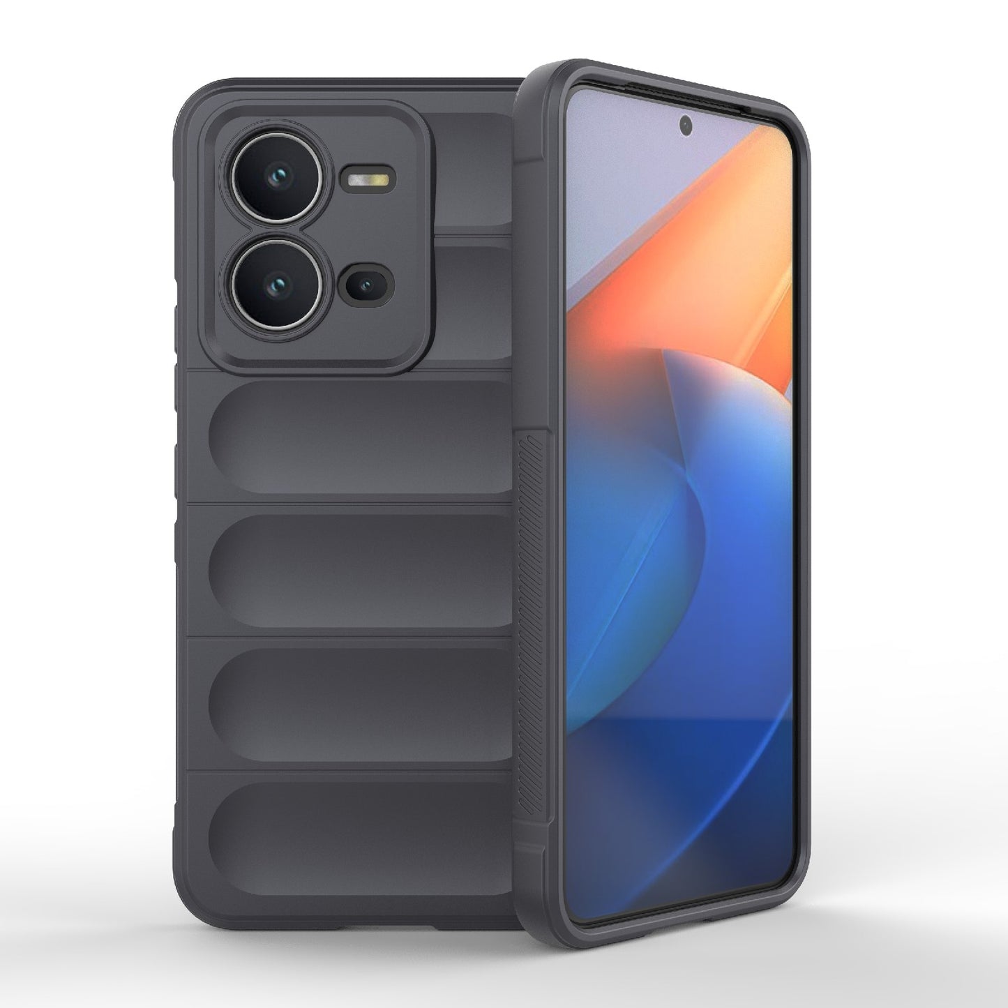 vivo V25 5G Global Magic Shield TPU + Flannel Phone Case - Stylish, Durable, and Lightweight Protection