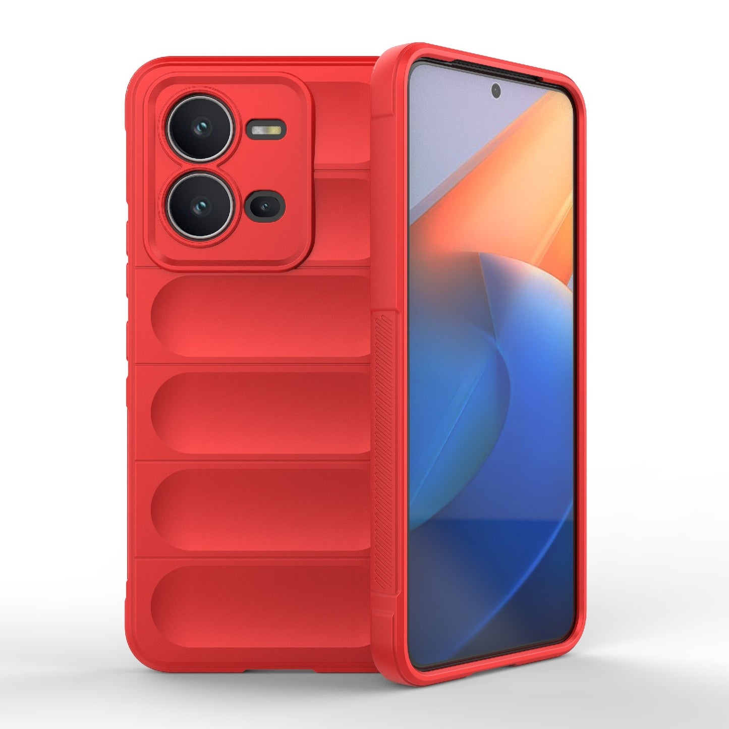 vivo V25 5G Global Magic Shield TPU + Flannel Phone Case - Stylish, Durable, and Lightweight Protection