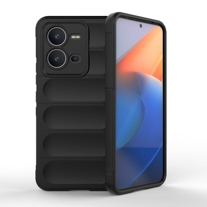 vivo V25 5G Global Magic Shield TPU + Flannel Phone Case - Stylish, Durable, and Lightweight Protection