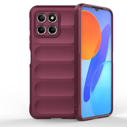 Honor 8X 5G Magic Shield TPU + Flannel Phone Case - Stylish, Durable, and Lightweight Protection