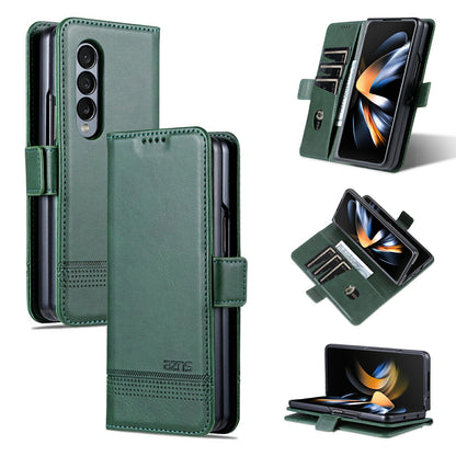 Samsung Galaxy Z Fold4 Leather Wallet Case with Card Holder & Magnetic Closure