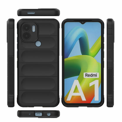 Xiaomi Redmi A1+ 4G Global Magic Shield TPU + Flannel Phone Case - Stylish, Durable, and Lightweight Protection