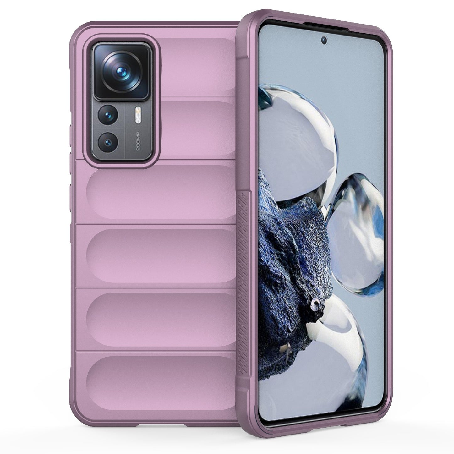 Xiaomi 12T Pro Magic Shield TPU + Flannel Phone Case - Stylish, Durable, and Lightweight Protection