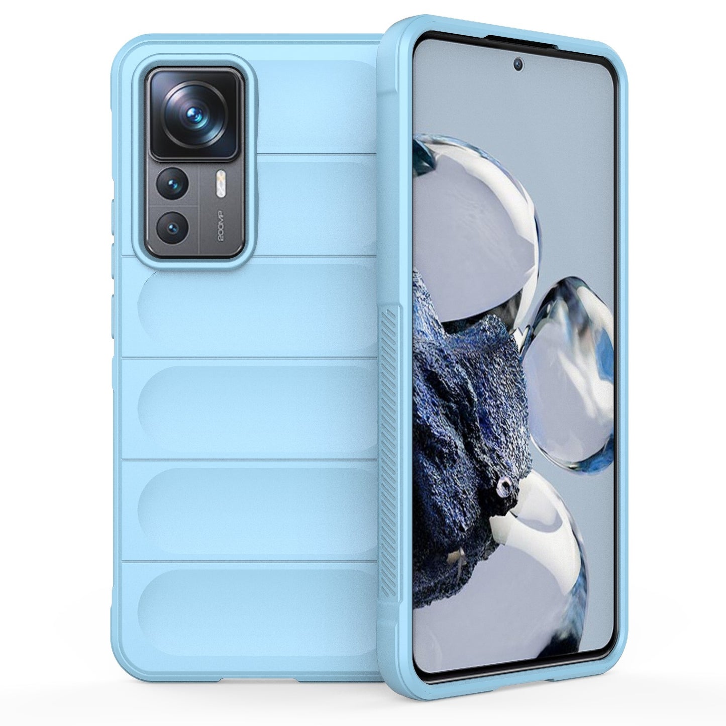 Xiaomi 12T Pro Magic Shield TPU + Flannel Phone Case - Stylish, Durable, and Lightweight Protection