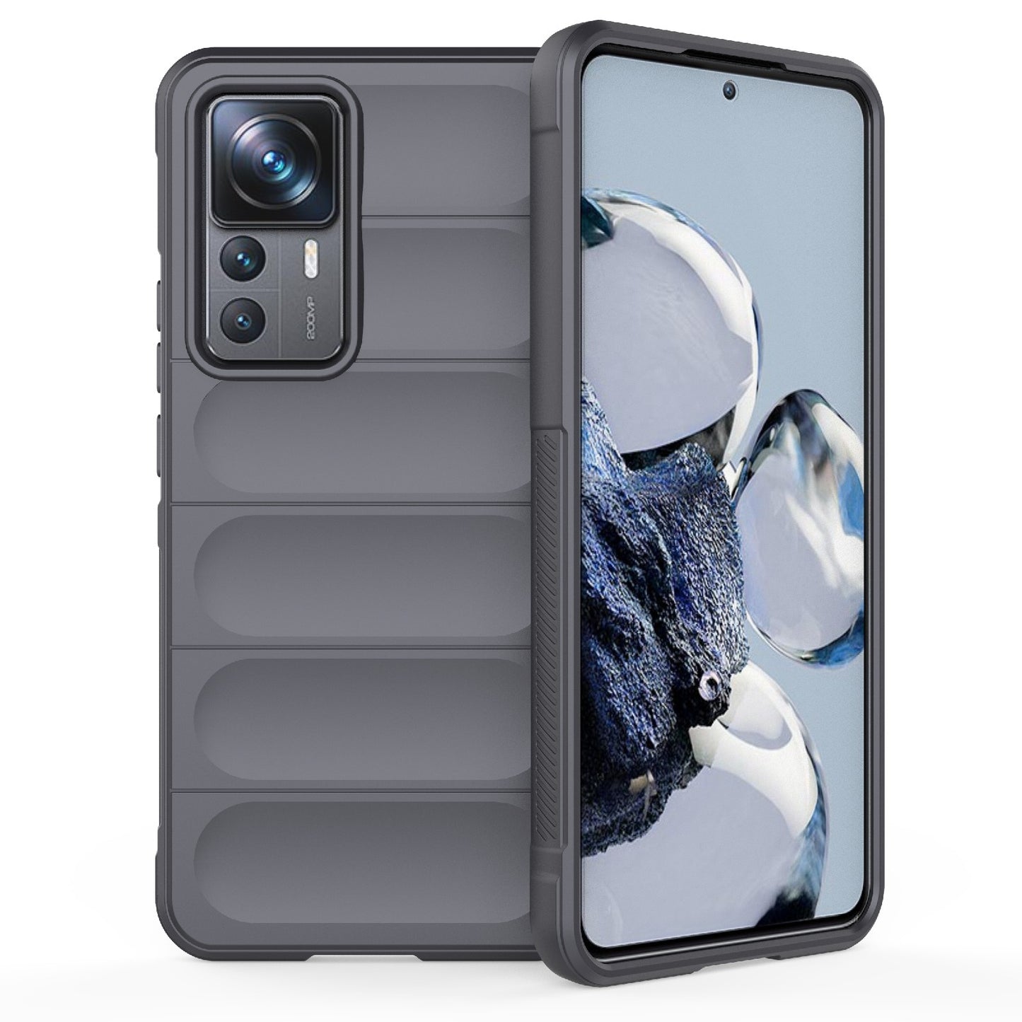 Xiaomi 12T Pro Magic Shield TPU + Flannel Phone Case - Stylish, Durable, and Lightweight Protection