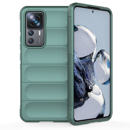 Xiaomi 12T Pro Magic Shield TPU + Flannel Phone Case - Stylish, Durable, and Lightweight Protection