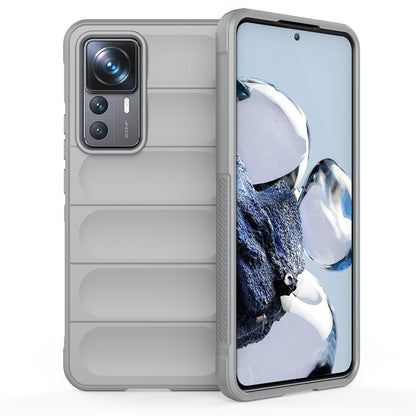 Xiaomi 12T Pro Magic Shield TPU + Flannel Phone Case - Stylish, Durable, and Lightweight Protection