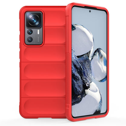 Xiaomi 12T Pro Magic Shield TPU + Flannel Phone Case - Stylish, Durable, and Lightweight Protection