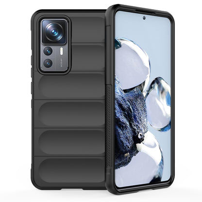 Xiaomi 12T Pro Magic Shield TPU + Flannel Phone Case - Stylish, Durable, and Lightweight Protection