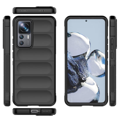 Xiaomi 12T Pro Magic Shield TPU + Flannel Phone Case - Stylish, Durable, and Lightweight Protection