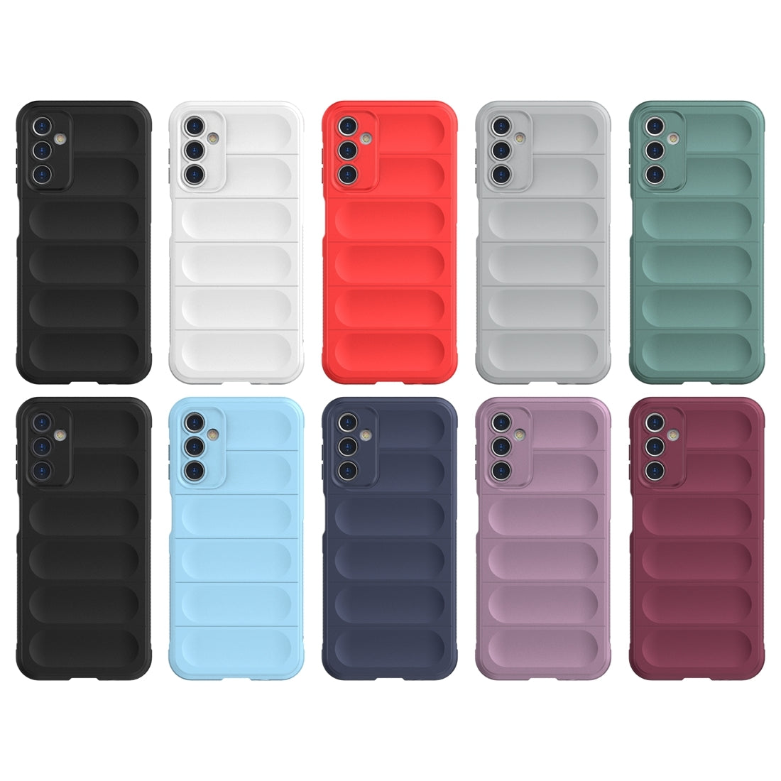 Samsung Galaxy A14 5G Magic Shield TPU + Flannel Phone Case - Stylish, Durable, and Lightweight Protection